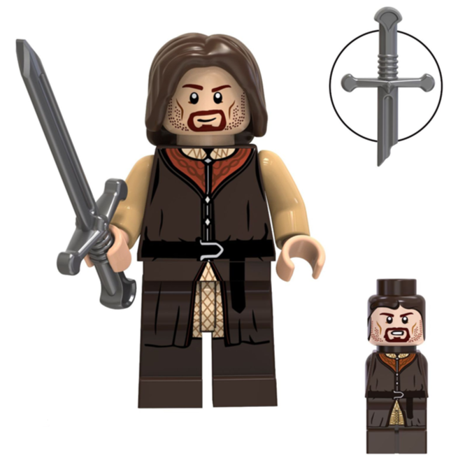 Aragorn Custom Lord of the Rings Minifigure1
