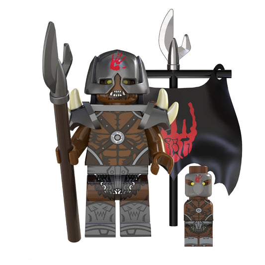 Uruk-Hai Orc custom Lord of the Rings Minifigure1