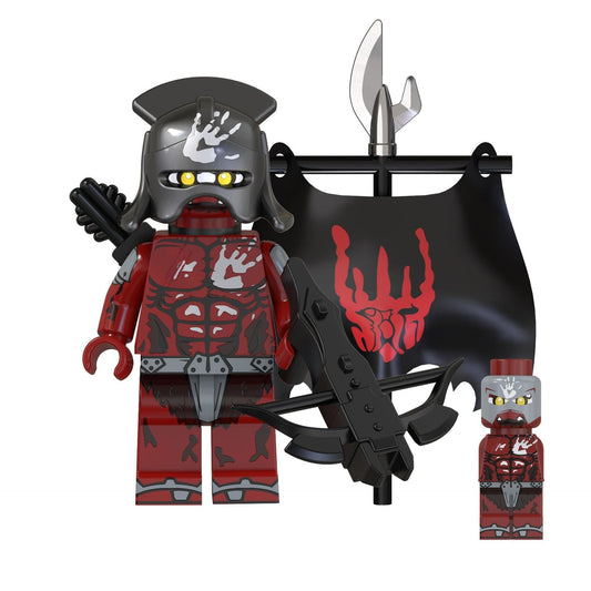 Uruk-Hai Orc custom Lord of the Rings Minifigure1