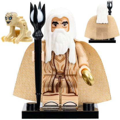 Saruman Custom Lord of the Rings Minifigure1