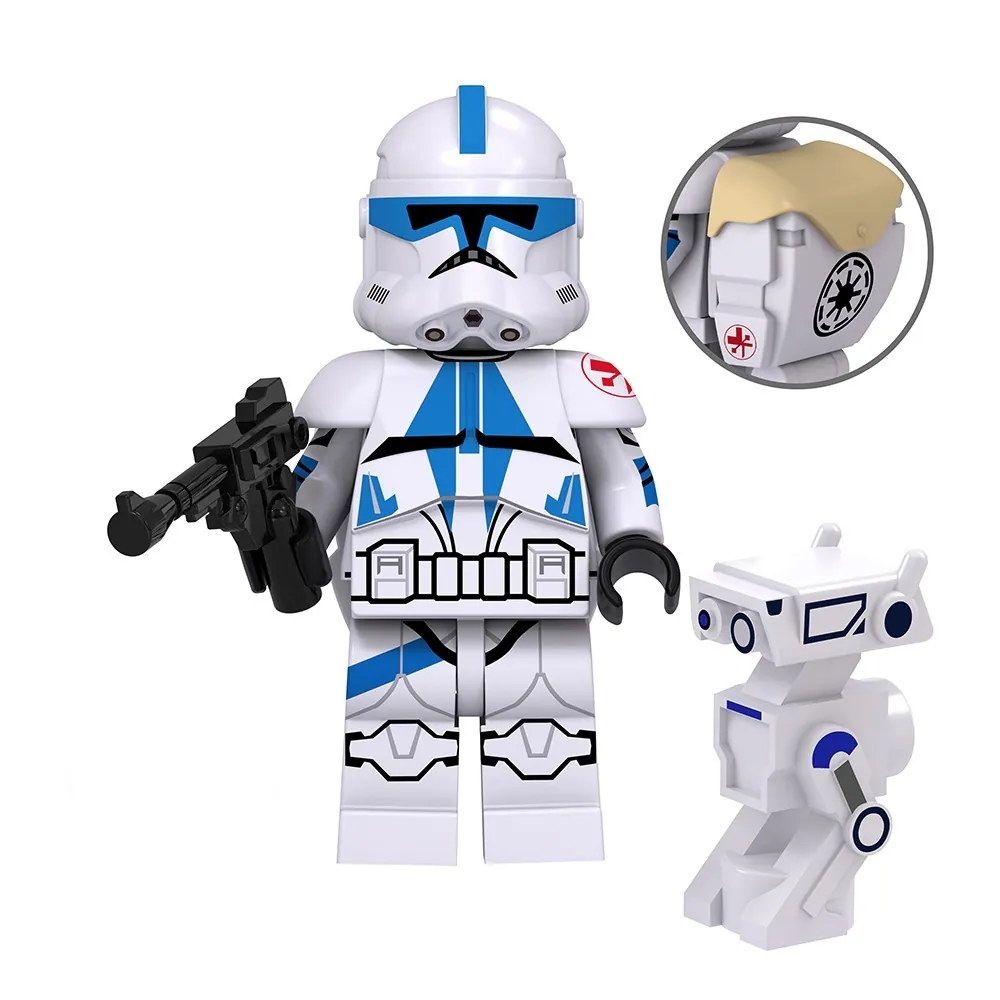 Kix Clone Trooper Medic Custom Star Wars Minifigure1