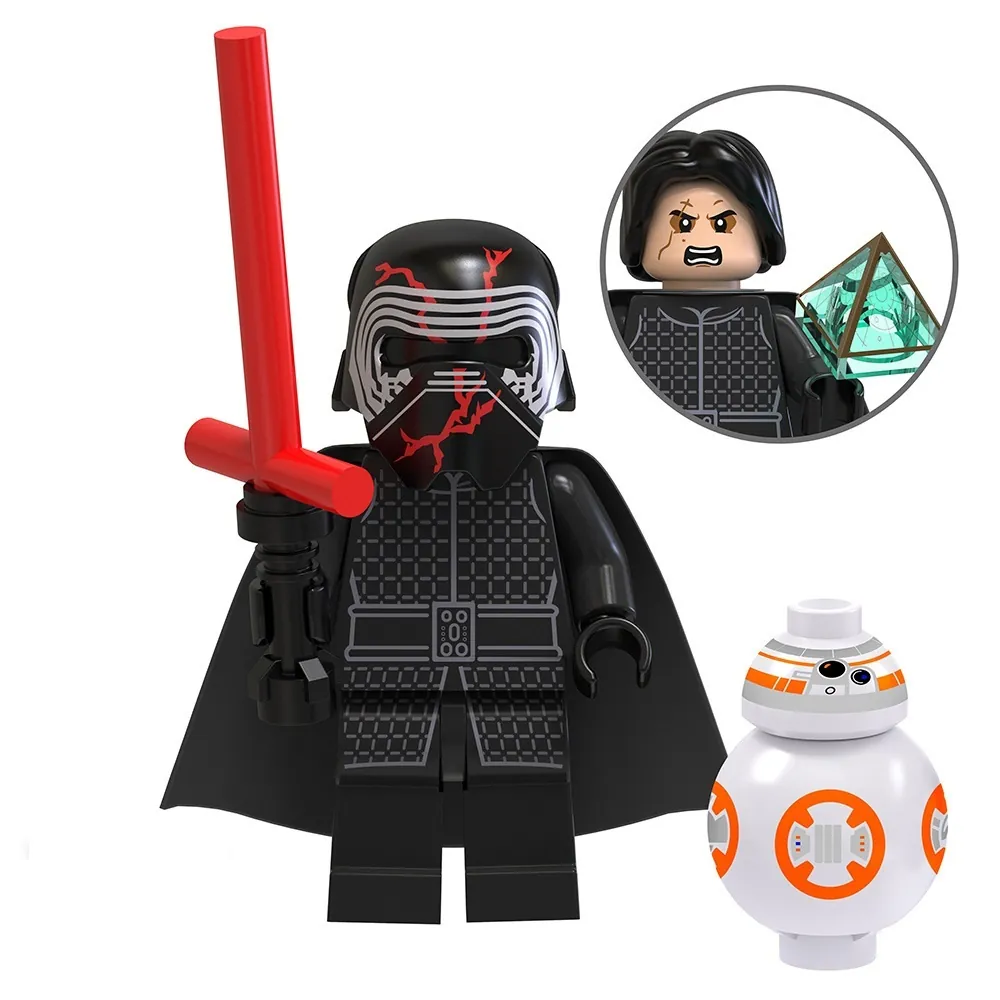 Kylo Ren with BB-8 custom Star Wars Minifigure2