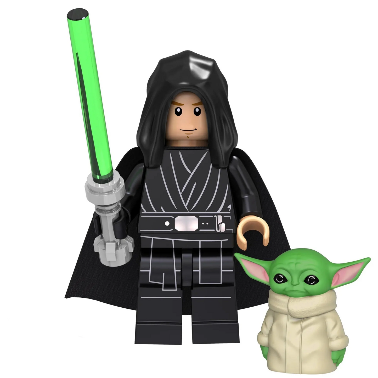 Luke Skywalker (Grogu) custom Star Wars Minifigure1