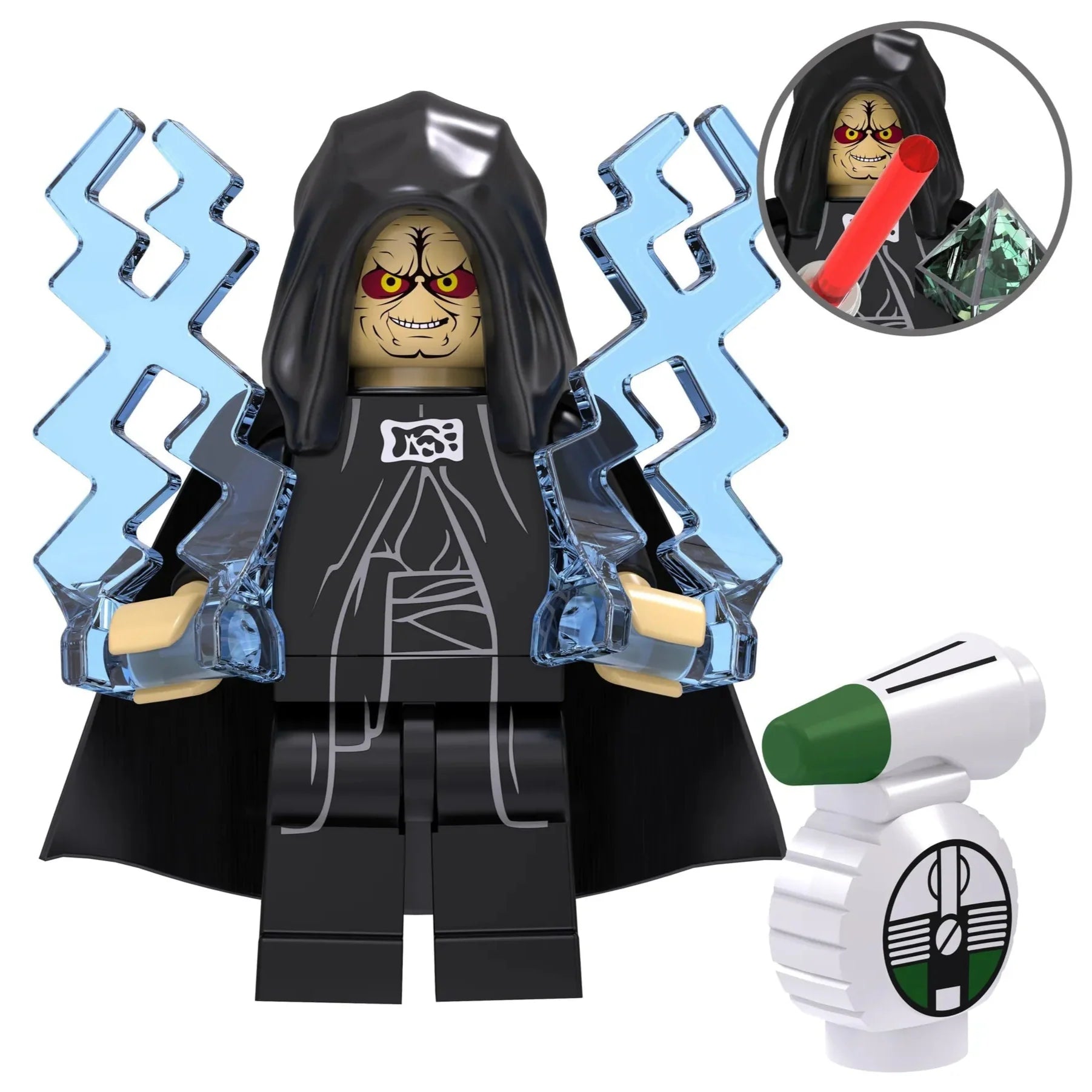 Emperor Palpatine Custom Star Wars Minifigure1