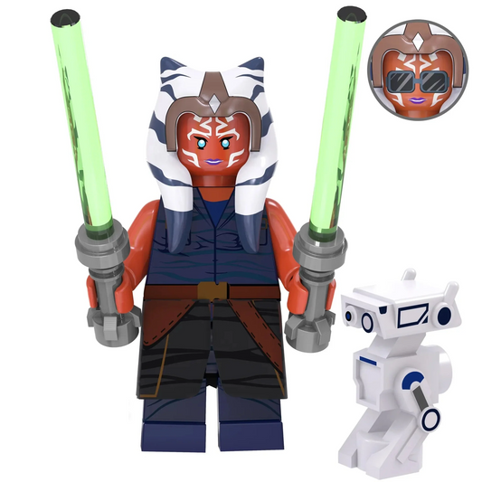 Ahsoka Tano (Mechanic) Custom Star Wars Minifigure1