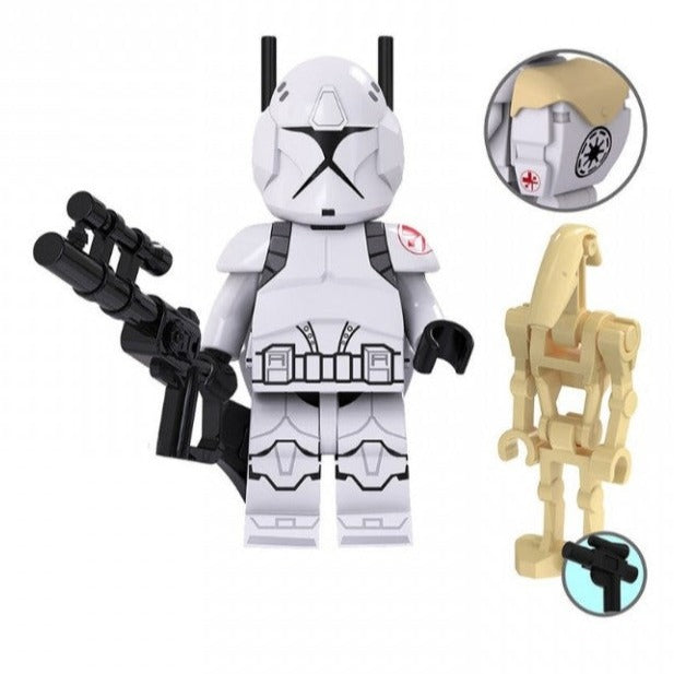 Clone Trooper Corpsman Custom Star Wars Minifigure1