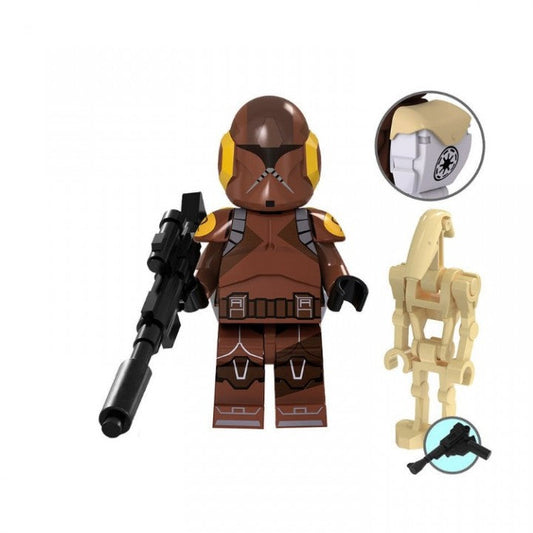 Special Operations Clone Trooper with B1 Battle Droid custom Star Wars Minifigure1