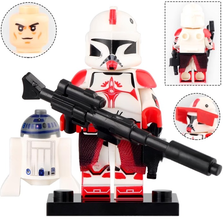 Commander Fox Custom Star Wars Minifigure1
