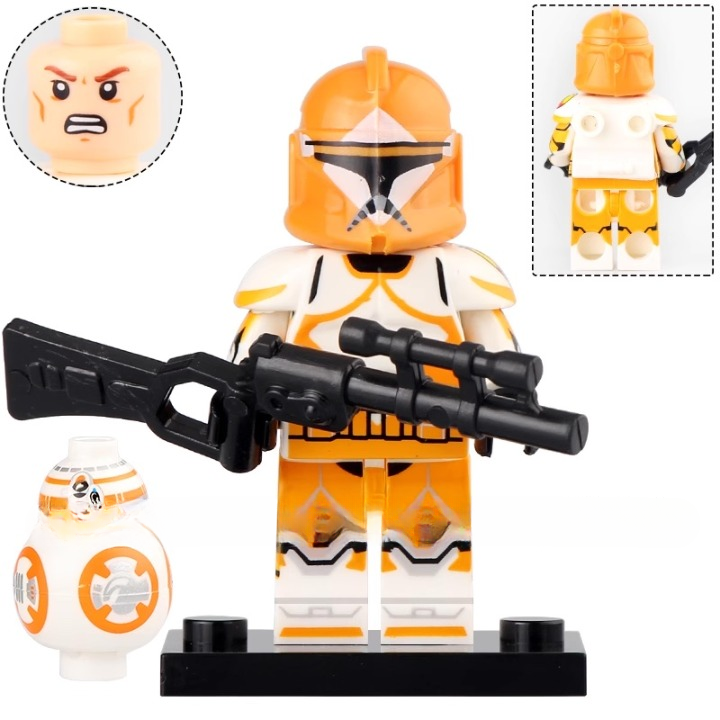Bomb Squad Clone Trooper Custom Star Wars Minifigure1