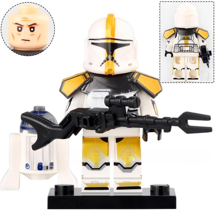 Clone Commander Bly Custom Star Wars Minifigure1
