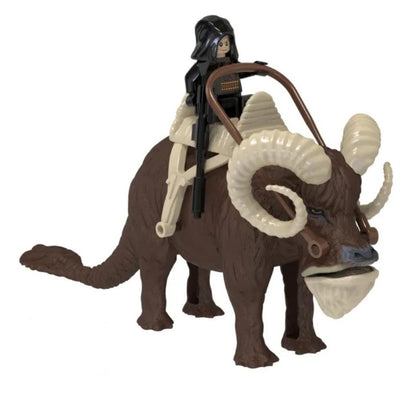 Bantha with Boba Fett Custom Star Wars Minifigure1