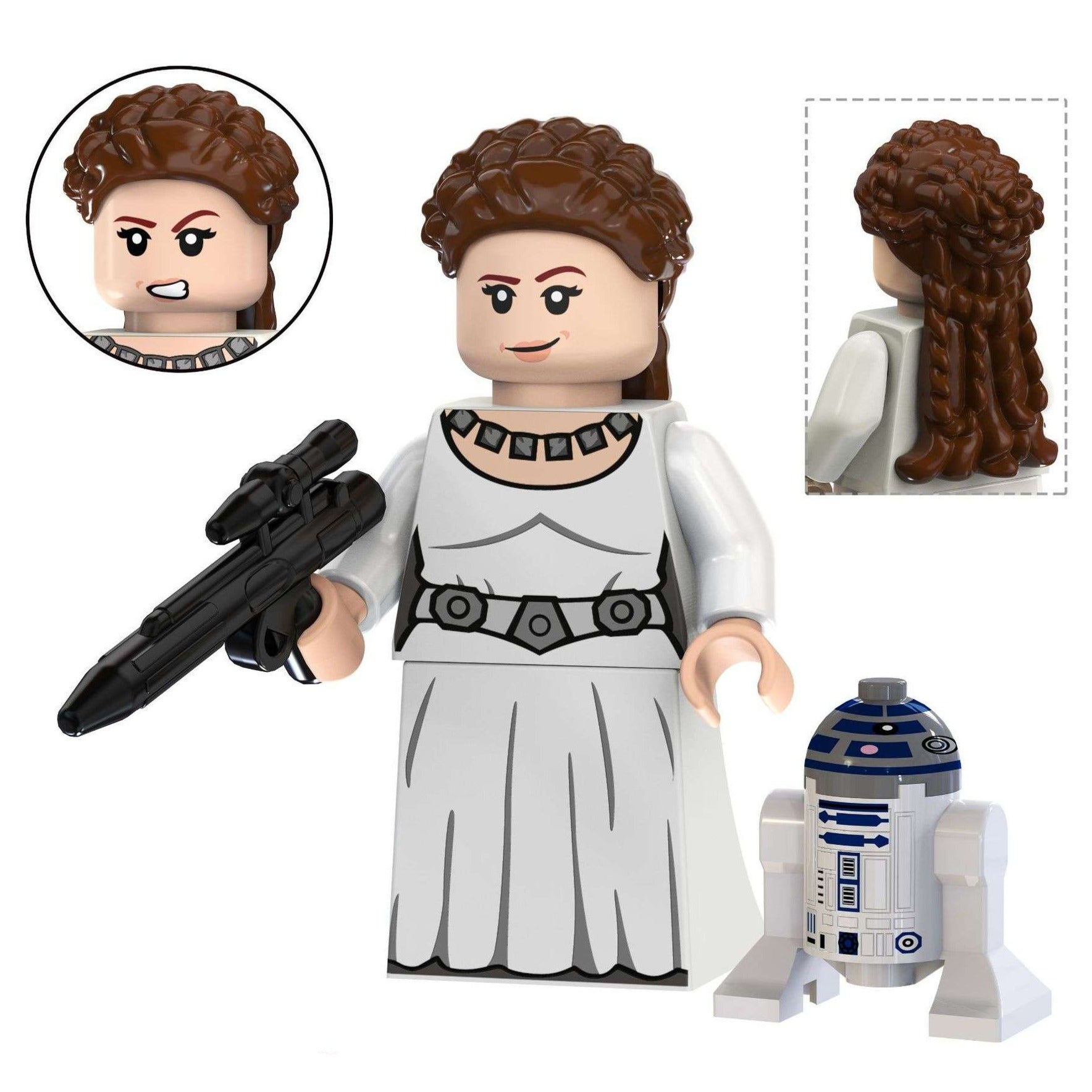 Princess Leia Custom Star Wars Minifigure1