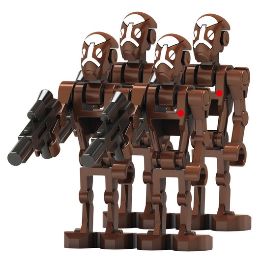 4 x Commando Droid Captain custom Star Wars Minifigure1