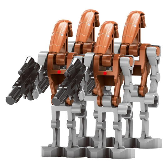 4 x Heavy Battle Droid custom Star Wars Minifigure1