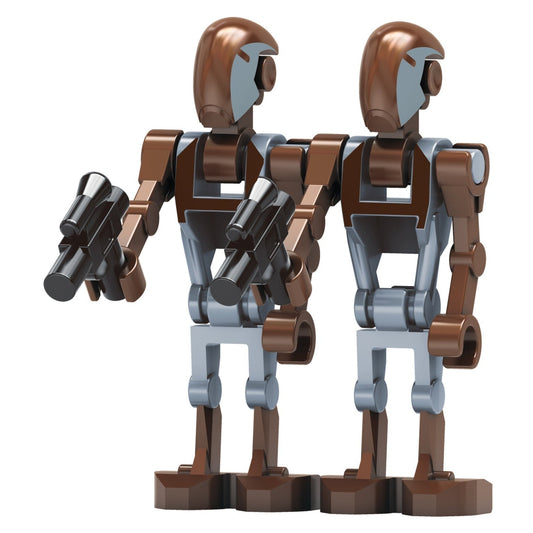 2 x FA-4 Pilot Droid custom Star Wars Minifigure1
