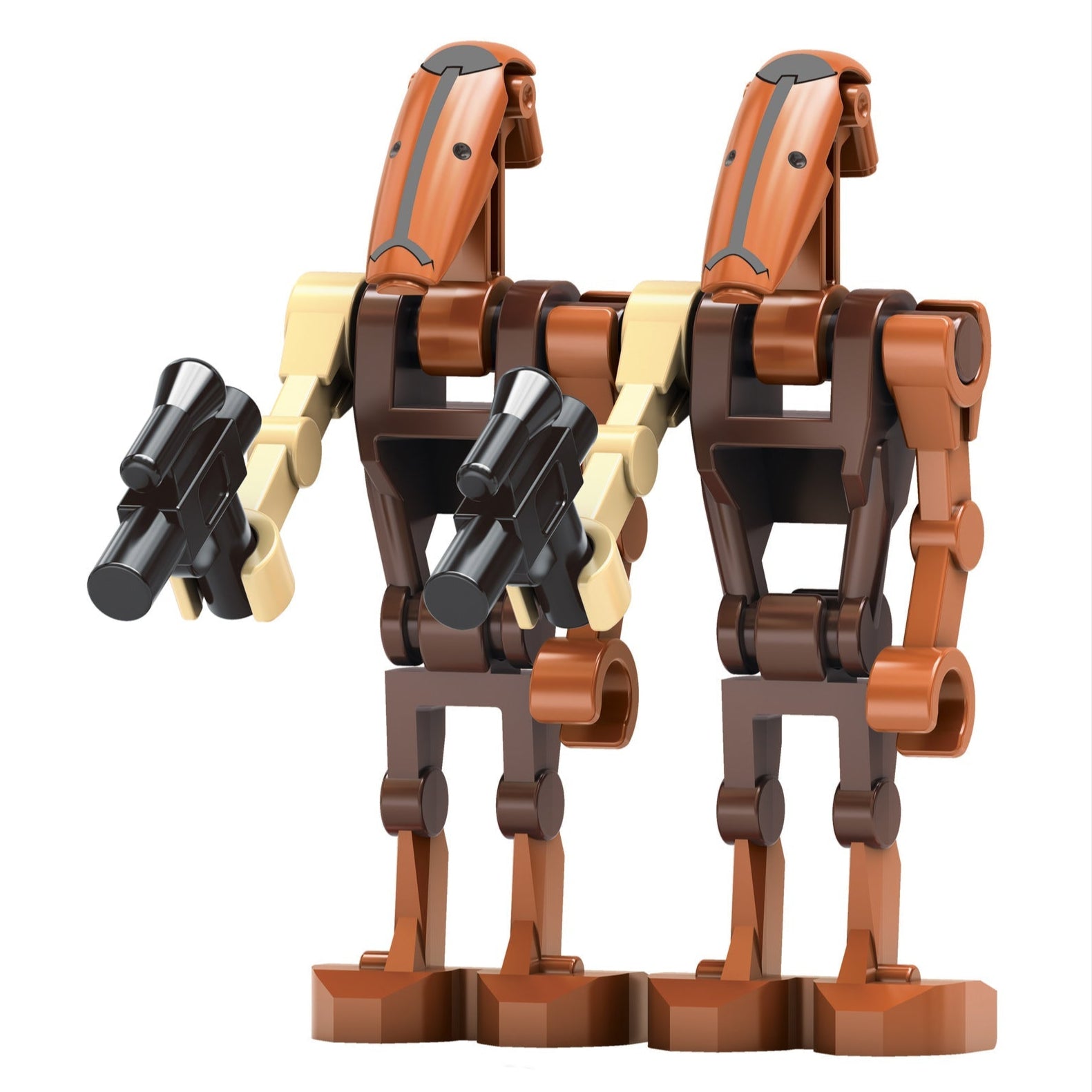 2 x R0-GR Battle Droid custom Star Wars Minifigure1