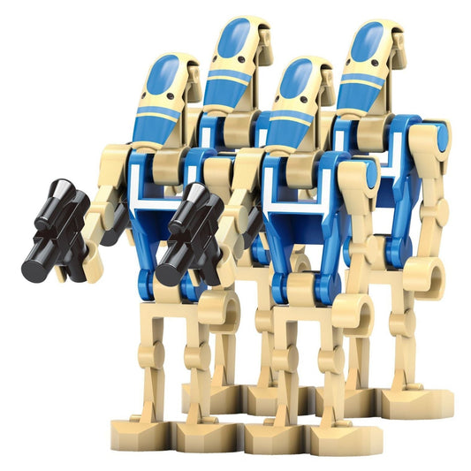 4 x Scout Battle Droid custom Star Wars Minifigure1