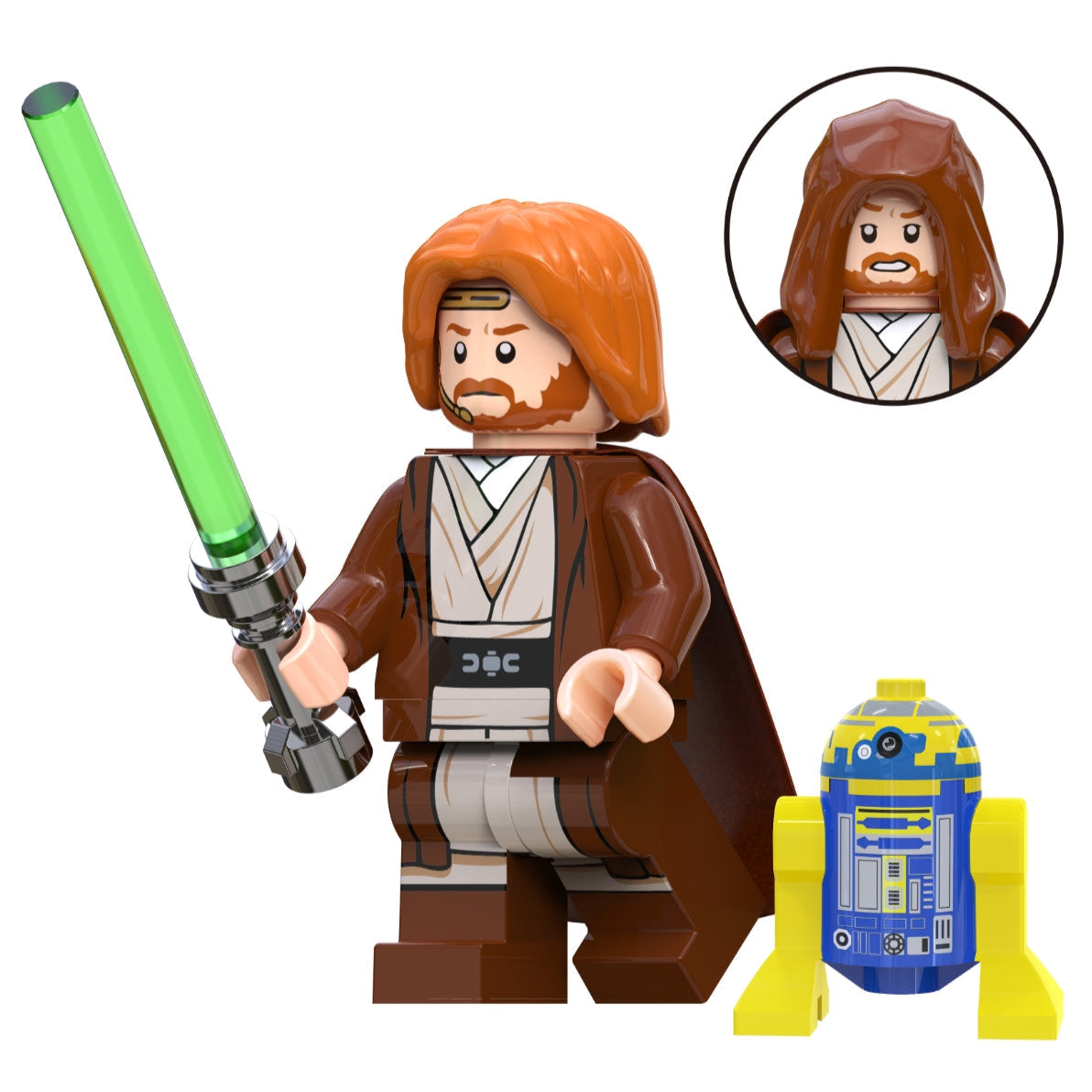 Obi-Wan Kenobi (Kamino) custom Star Wars Minifigure1