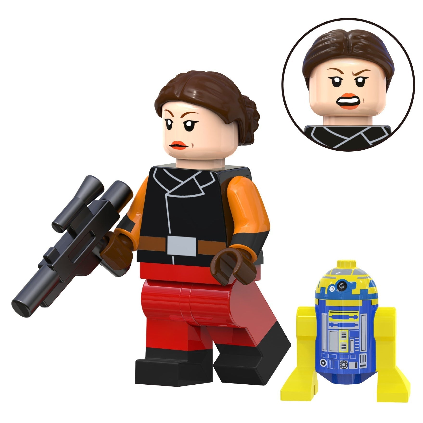 Padmé Naberrie (Pilot Suit) custom Star Wars Minifigure1