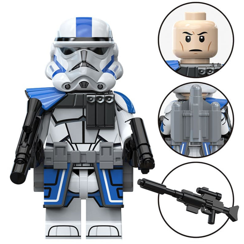 501st Legion Phase 3 Stormtrooper Custom Star Wars Minifigure1