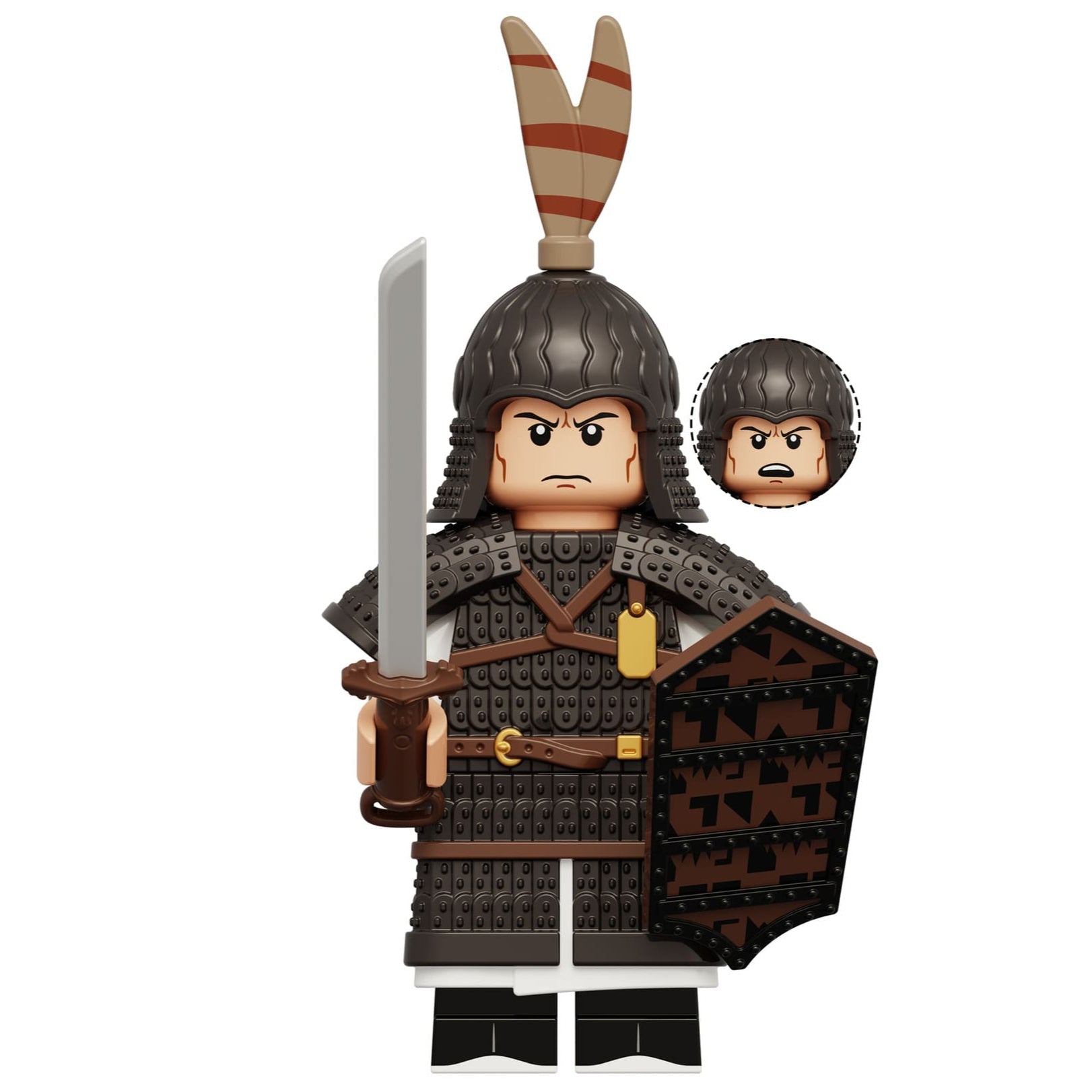 Tang Dynasty Soldier Custom Military Minifigure1