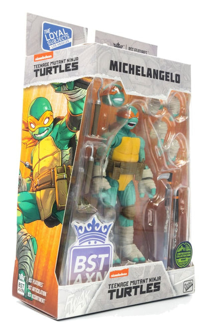 Teenage Mutant Ninja Turtles BST AXN Action Figure Michelangelo (IDW Comics) 13cm7