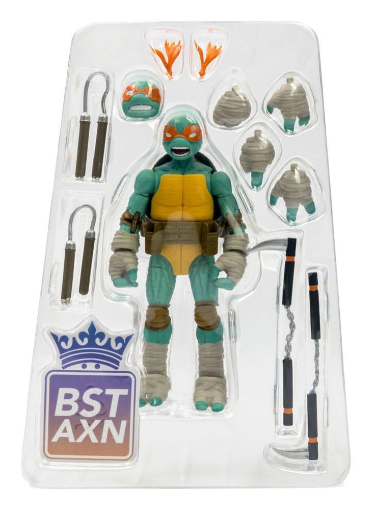 Teenage Mutant Ninja Turtles BST AXN Action Figure Michelangelo (IDW Comics) 13cm9