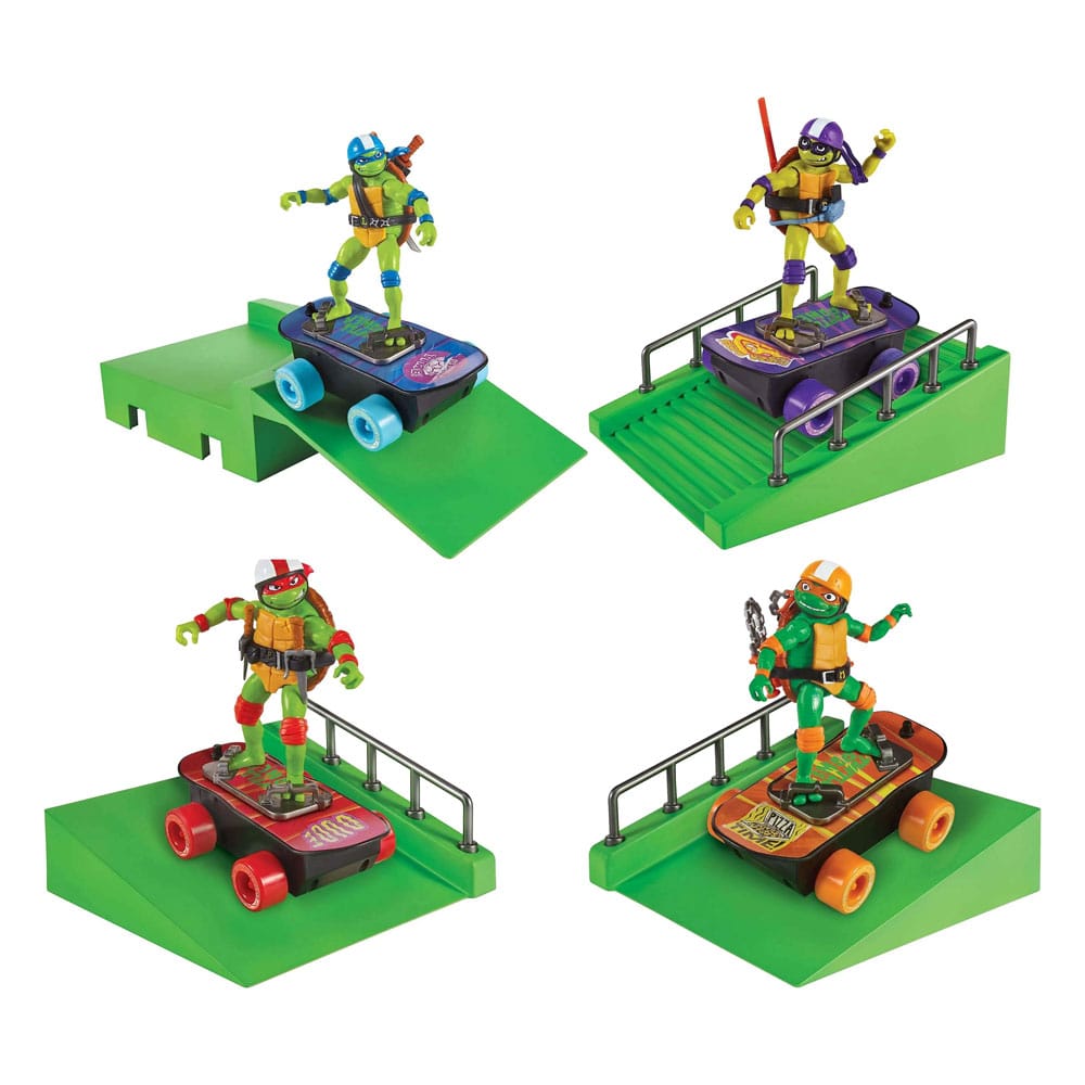 Teenage Mutant Ninja Turtles: Mutant Mayhem Build N' Shred Skatepark Assortment (8)1