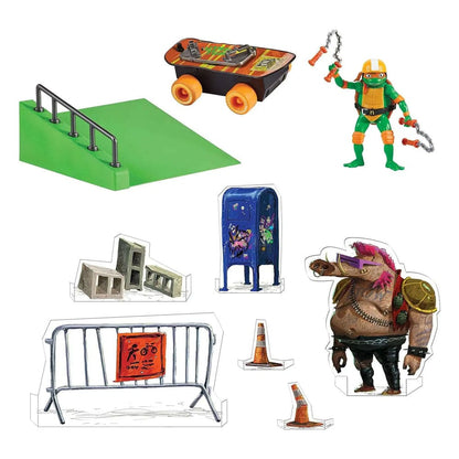 Teenage Mutant Ninja Turtles: Mutant Mayhem Build N' Shred Skatepark Assortment (8)12