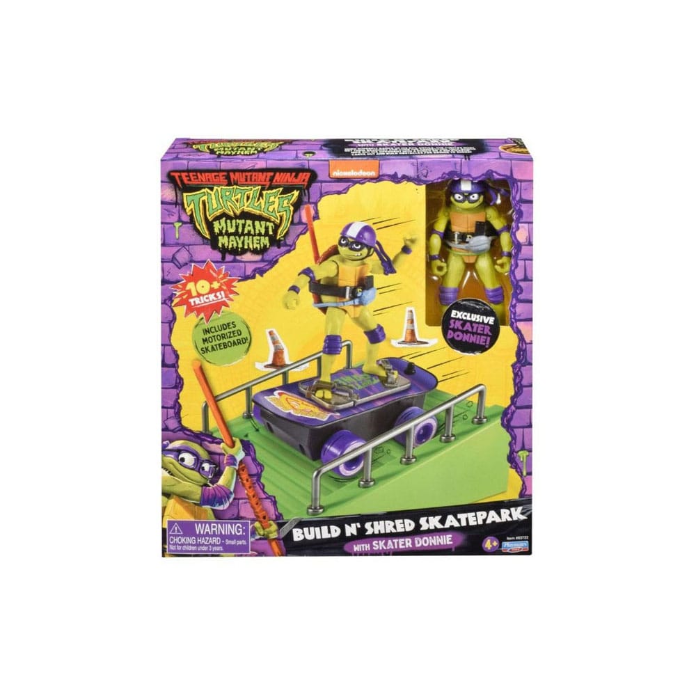 Teenage Mutant Ninja Turtles: Mutant Mayhem Build N' Shred Skatepark Assortment (8)17