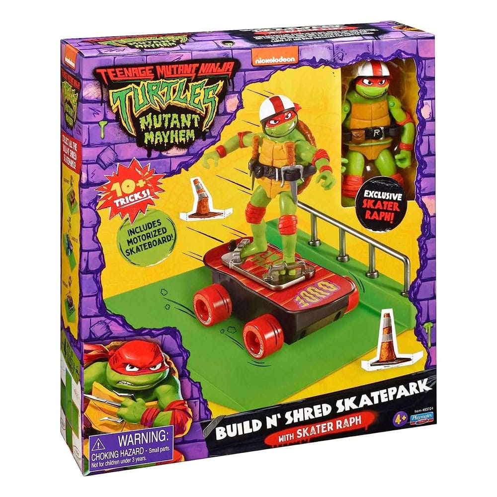Teenage Mutant Ninja Turtles: Mutant Mayhem Build N' Shred Skatepark Assortment (8)13