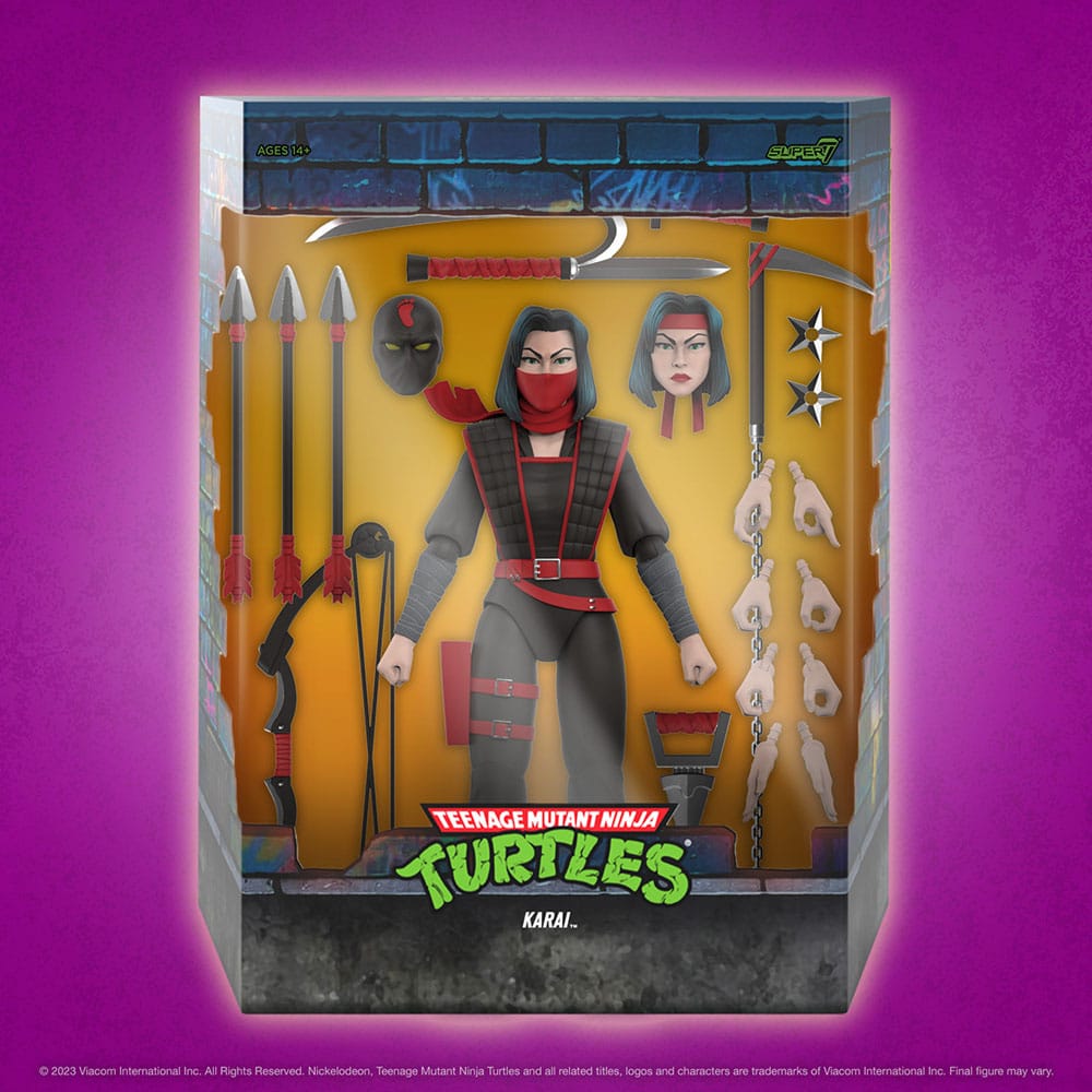 Teenage Mutant Ninja Turtles Ultimates Action Figure Karai 18cm3
