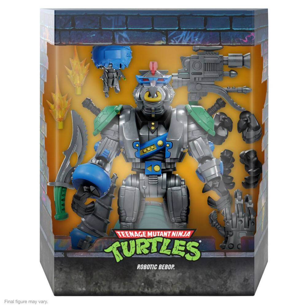 Teenage Mutant Ninja Turtles Ultimates Action Figure Robotic Bebop 20cm3