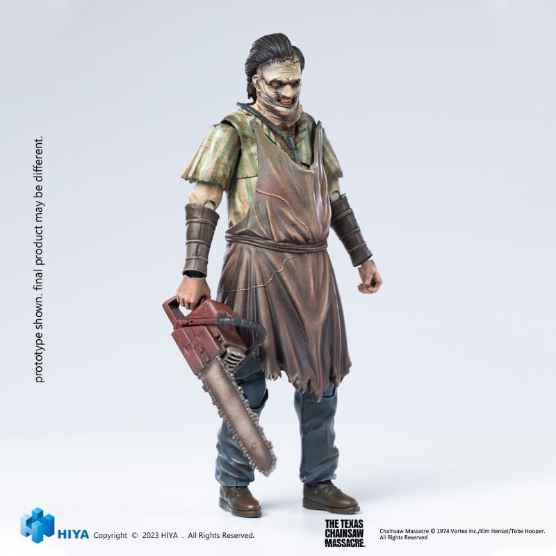 Texas Chainsaw Massacre (2003) Exquisite Mini Action Figure 1/18 Leatherface 2003 Killing Mask 11cm8