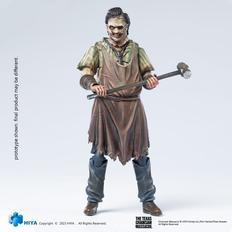 Texas Chainsaw Massacre (2003) Exquisite Mini Action Figure 1/18 Leatherface 2003 Killing Mask 11cm6