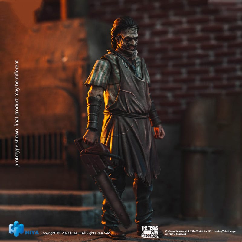 Texas Chainsaw Massacre (2003) Exquisite Mini Action Figure 1/18 Leatherface 2003 Killing Mask 11cm4