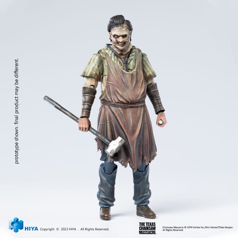 Texas Chainsaw Massacre (2003) Exquisite Mini Action Figure 1/18 Leatherface 2003 Killing Mask 11cm7