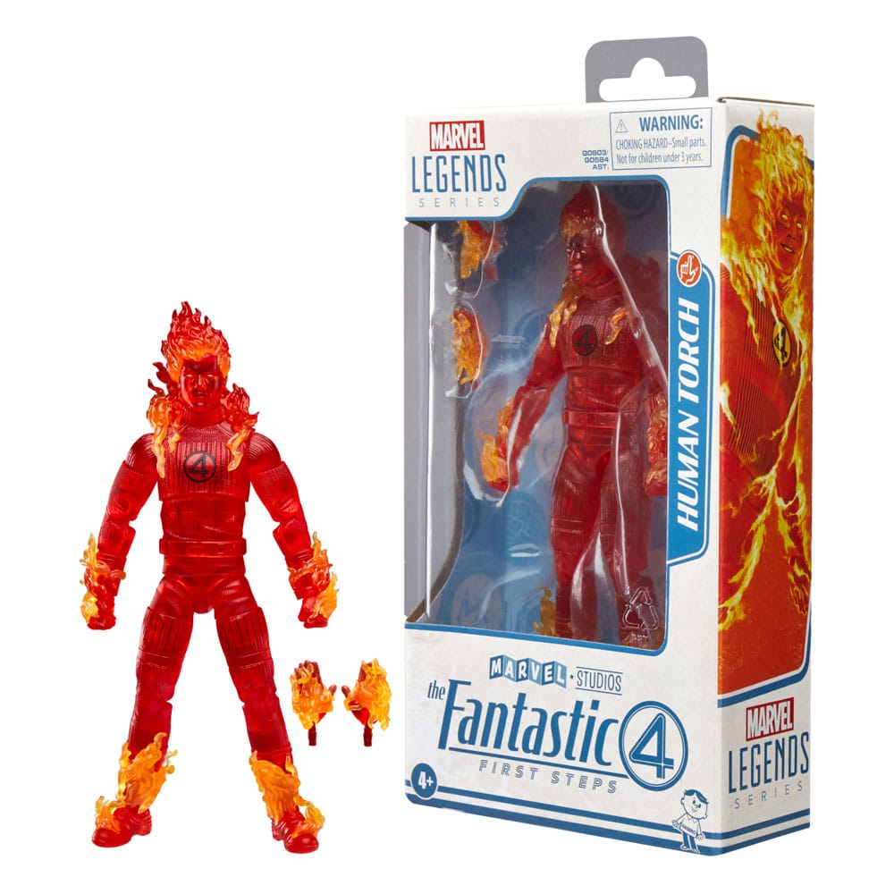 The Fantastic Four: First Steps Marvel Legends Action Figure Human Torch 15cm11