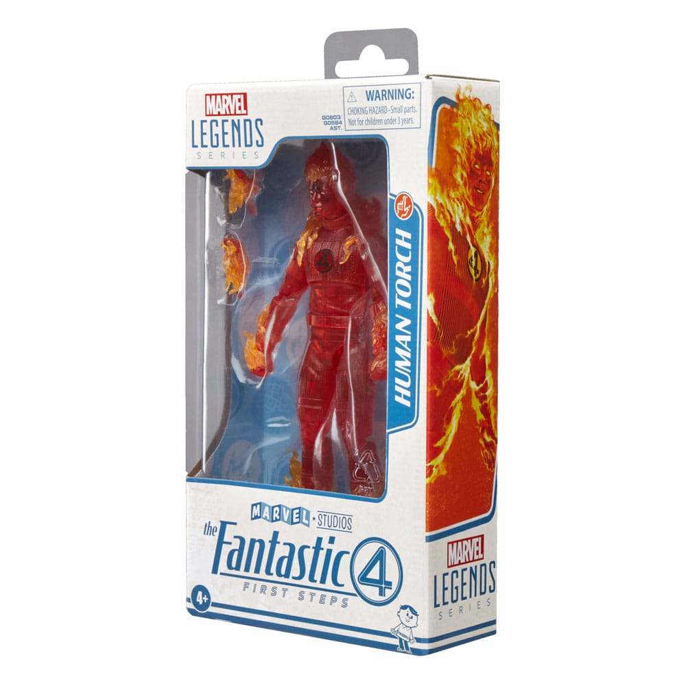 The Fantastic Four: First Steps Marvel Legends Action Figure Human Torch 15cm4