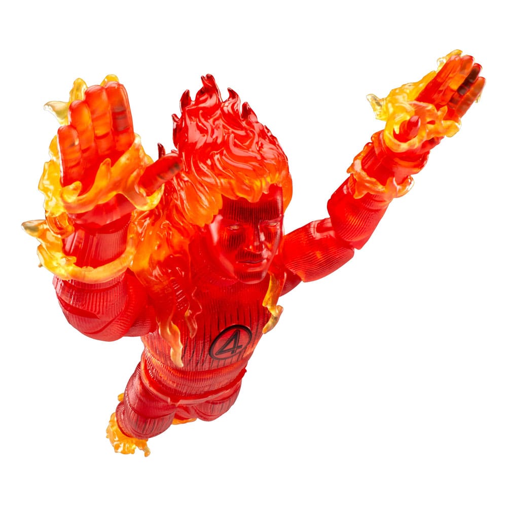The Fantastic Four: First Steps Marvel Legends Action Figure Human Torch 15cm5