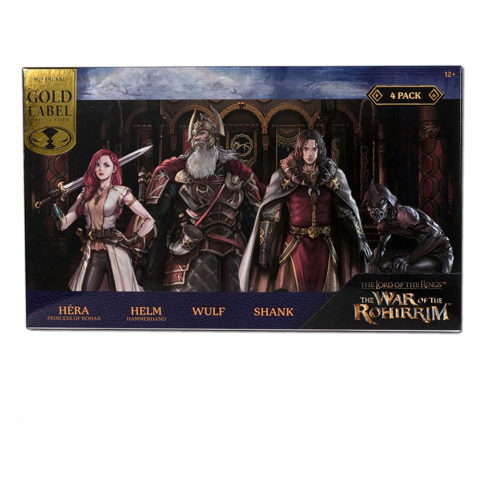 The Lord of the Rings: The War of the Rohirrim Action Figures 4-Pack 10cm11