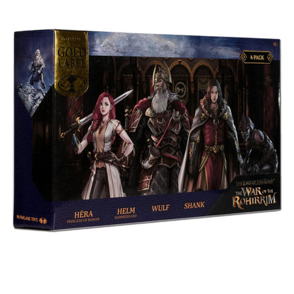 The Lord of the Rings: The War of the Rohirrim Action Figures 4-Pack 10cm12