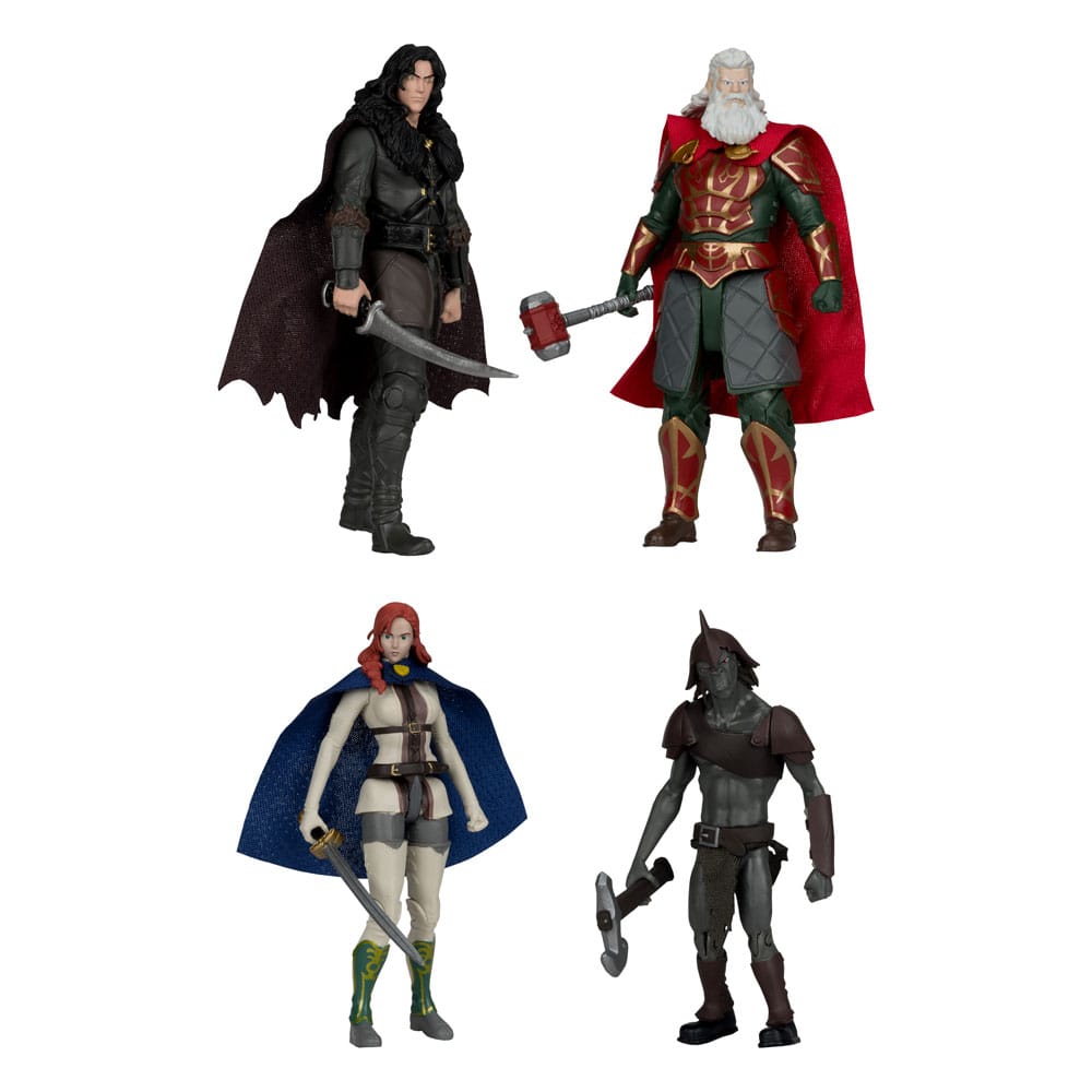 The Lord of the Rings: The War of the Rohirrim Build-A Action Figures 10cm (BAF: Snow Troll) Assortment (4)1