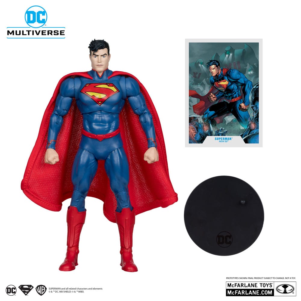The New 52 DC Multiverse Action Figure Superman (Gold Label) 18cm3