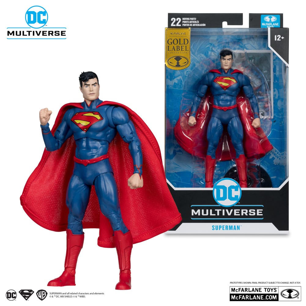 The New 52 DC Multiverse Action Figure Superman (Gold Label) 18cm5