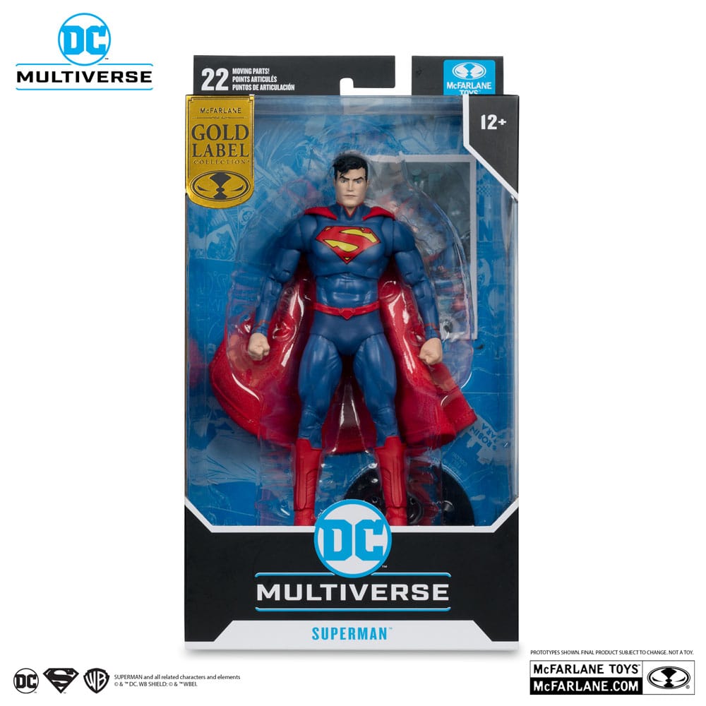 The New 52 DC Multiverse Action Figure Superman (Gold Label) 18cm7
