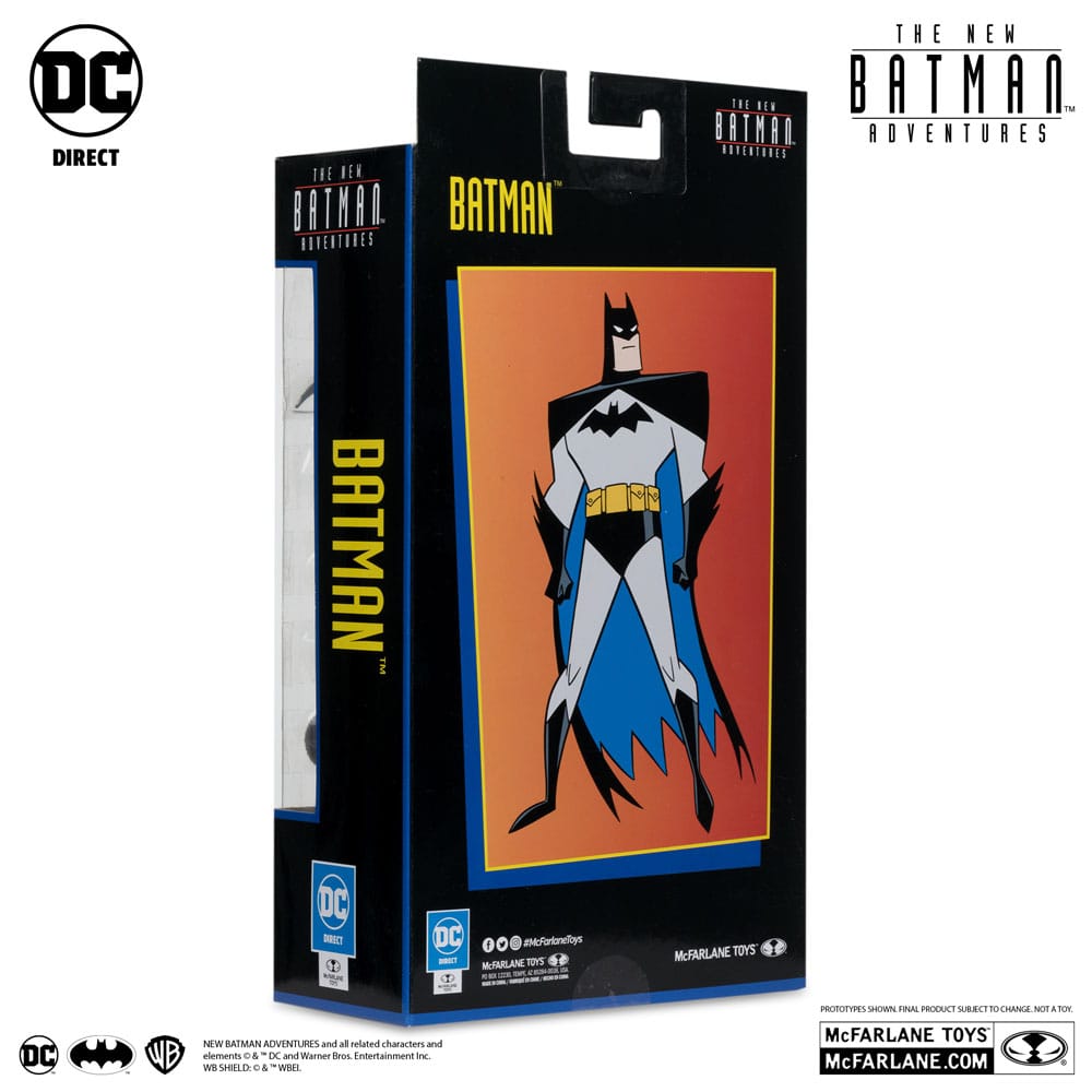 The New Batman Adventure DC Multiverse Action Figure Batman (Silver) Platinum Edition 18cm6