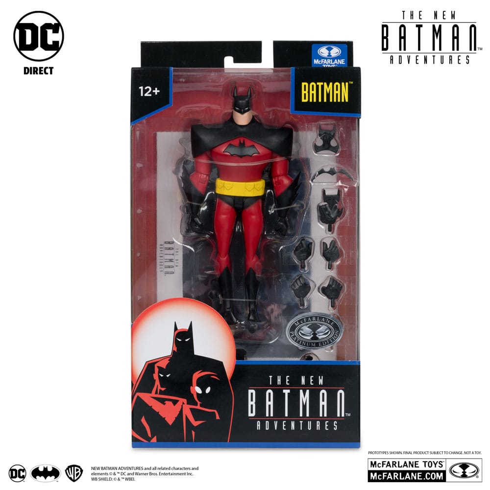 The New Batman Adventure DC Multiverse Action Figure Batman (Silver) Platinum Edition 18cm4
