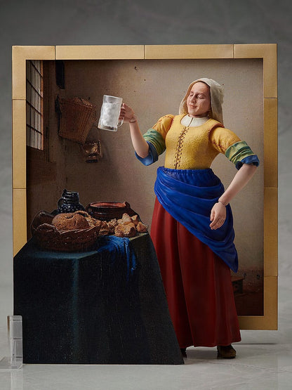 The Table Museum Figma Action Figure The Milkmaid by Vermeer 14cm6