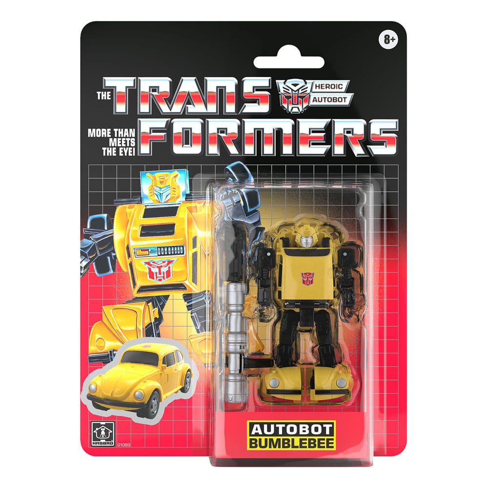 The Transformers Retro G1 Action Figure Autobot Bumblebee 12cm6